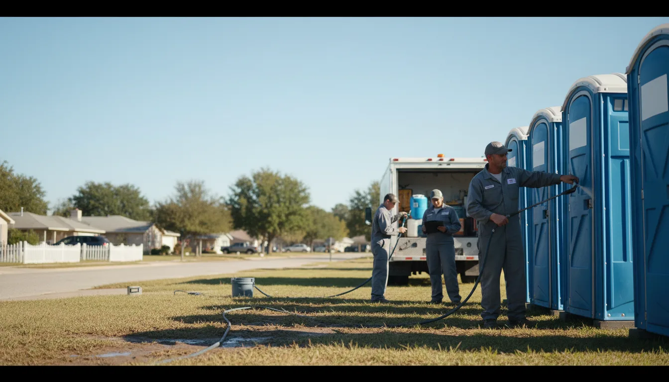 Long-Term Portable Toilet Rental in Victor, IA near me